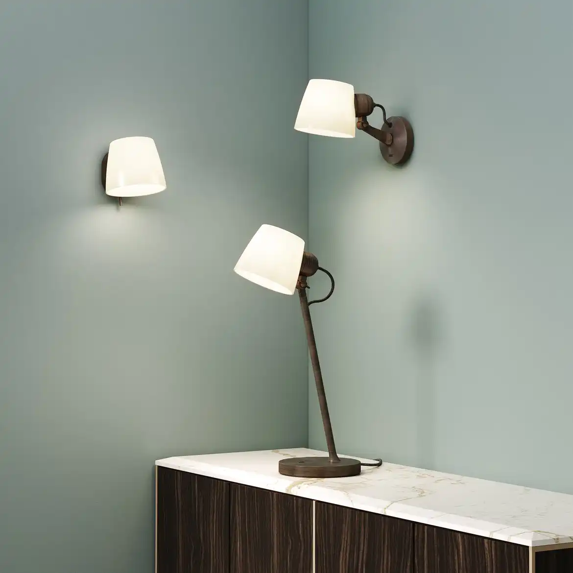 Lampe de table italienne